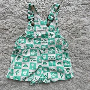 Wild Wawa Overalls Shorts